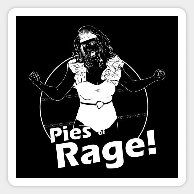 Pies of Rage! (if you don't like pink) Magnet by DrMadness